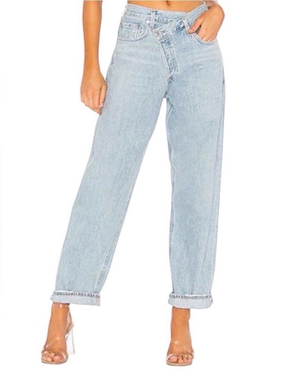 Agolde criss cross jeans size 28 size 6
